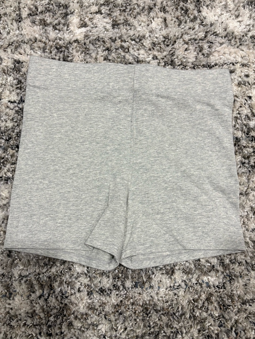 Forever 21 Light Gray Biker Shorts